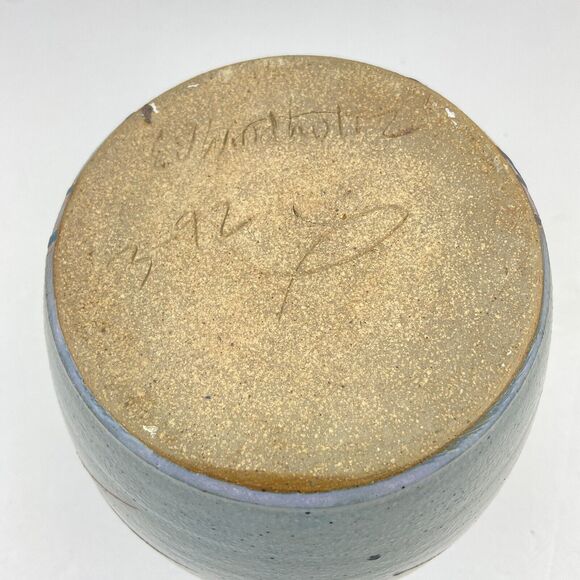 Windholtz Studio Pottery Large 8.5" Water Jug Pitcher Signed USA Made Vintage - Picture 6 of 9